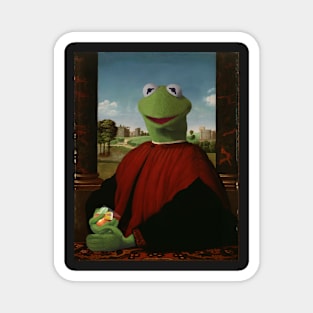 Kermit Holding Caprisun Magnet