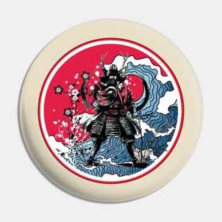 Shogun Great Wave Pin