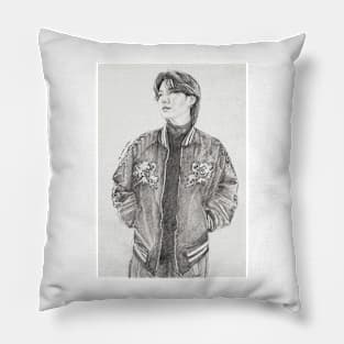 Min Yoongi and Dragon Jacket Pillow