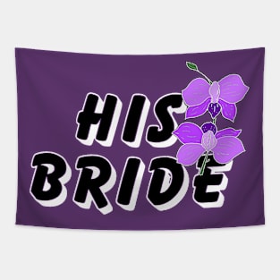 His bride-orchid Tapestry
