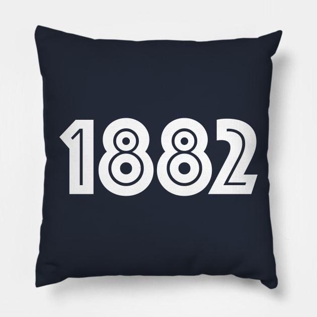 1882 Spurs Pillow by Confusion101