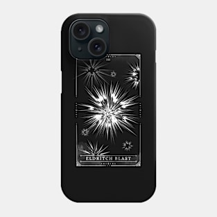 Eldritch Blast Dnd Tarot Card Dungeons and Dragons 5e Phone Case