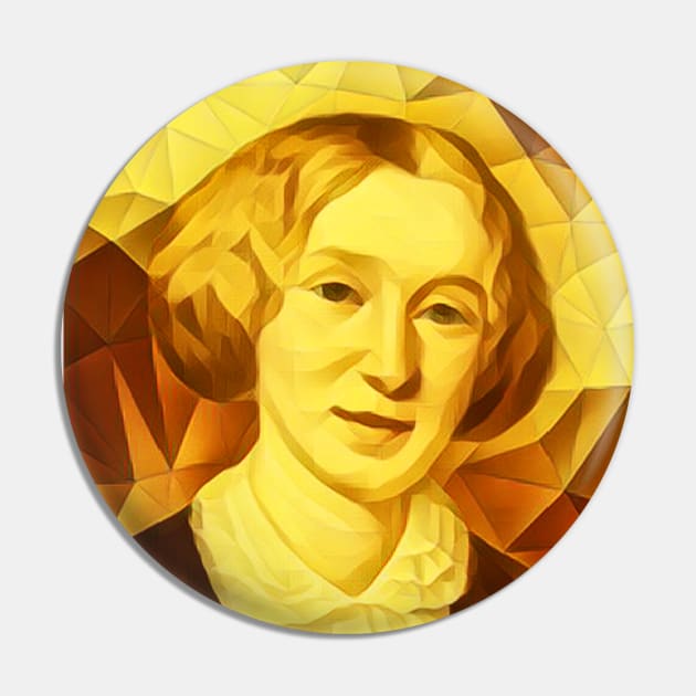 George Eliot Golden Portrait | George Eliot Artwork Pin by JustLit