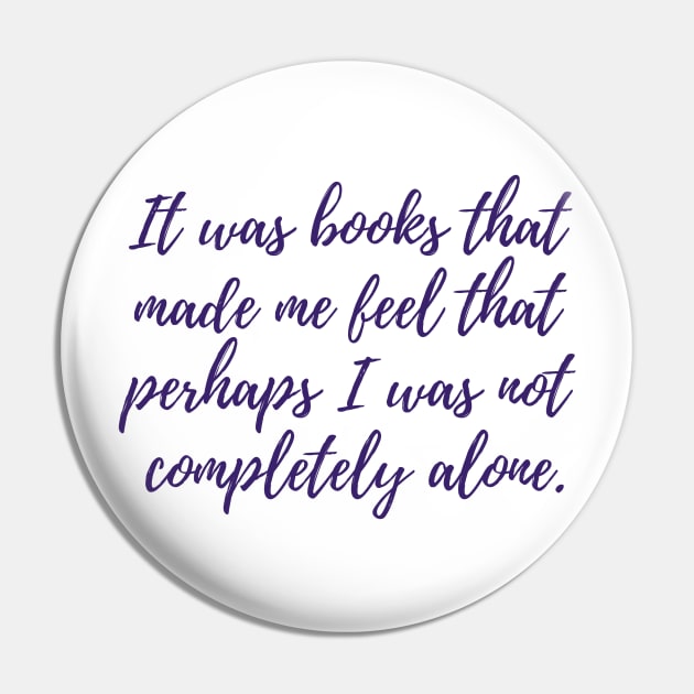 It Was Books Pin by ryanmcintire1232