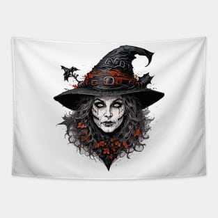 Halloween witch Tapestry