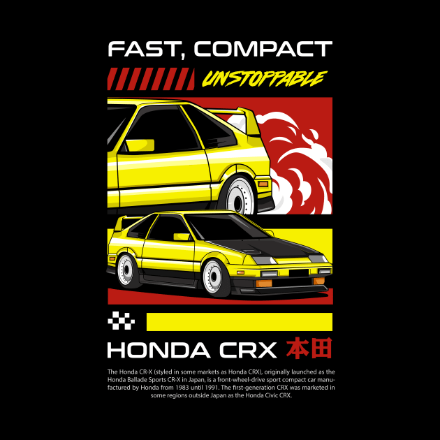 Honda CRX Lover by Harrisaputra