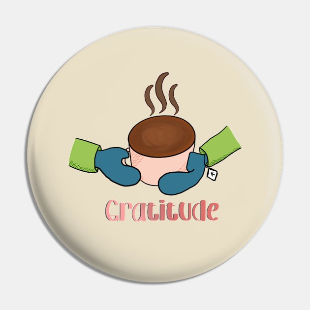 Gratitude | Be Grateful | Thankful Pin by KDaisy.design