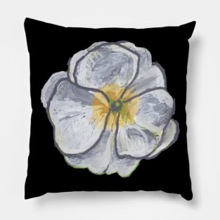 White Primrose Pillow