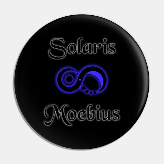 Solaris Moebius Blau (Logo mit Schrift) Pin by Slava Jermakov