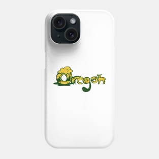 Vintage Oregon Decal Phone Case