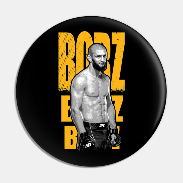 Team Khamzat "Borz" Chimaev Pin by RichyTor