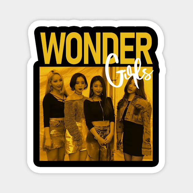 Wonder Girls pop Magnet by Karyljnc