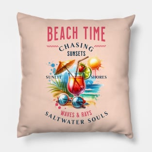 Summer Lovin´, Beach Time Pillow