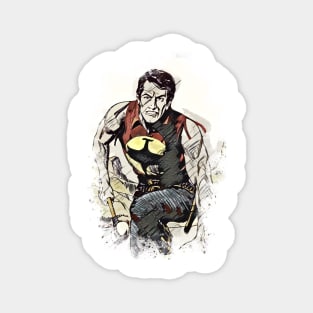 ZAGOR Abstract Custom Fan Art Style HERO Portrait Magnet