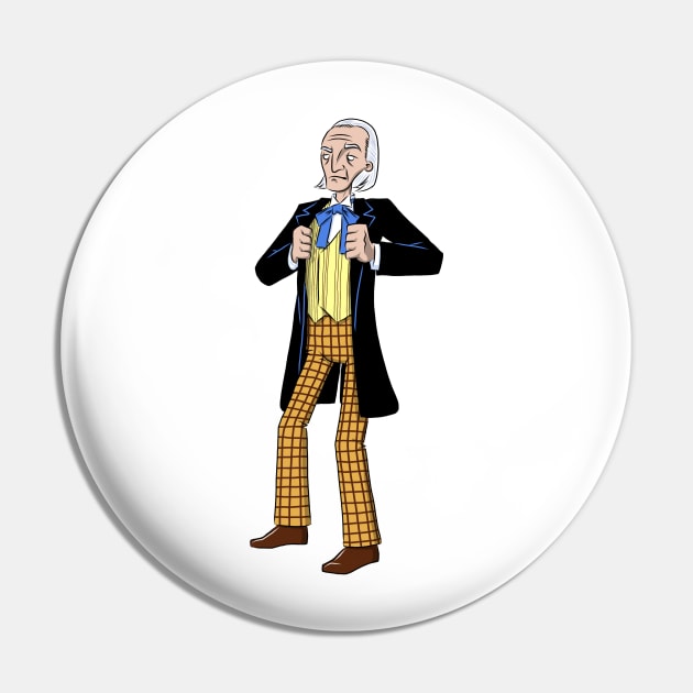 The First Doctor Pin by DaleMettam