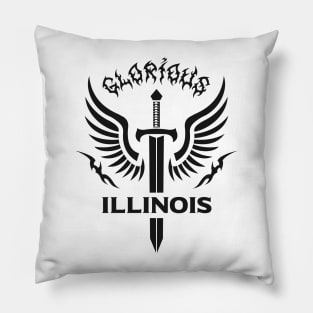 Glorious Illinois Pillow