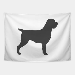 Wirehaired Pointing Griffon Silhouette Tapestry