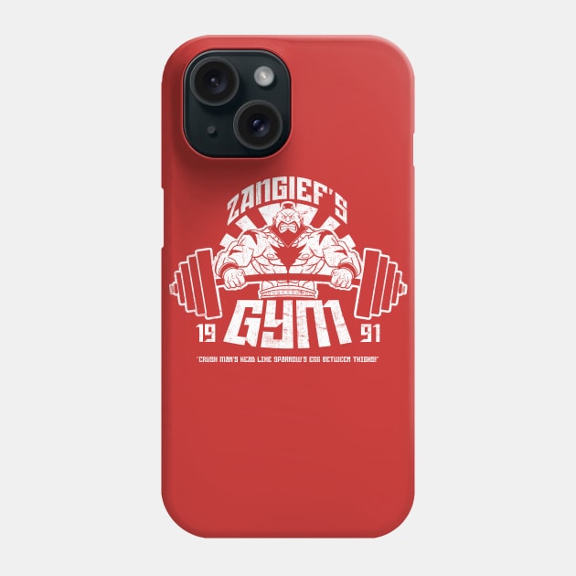 Zangief's Gym Phone Case by CoinboxTees