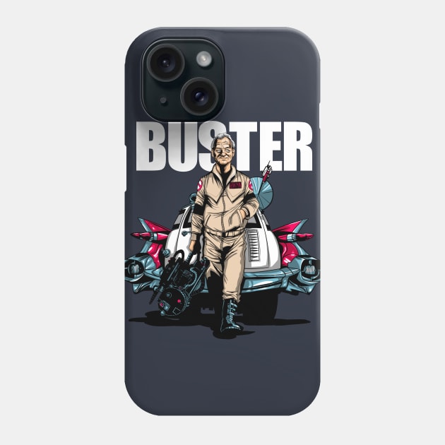 Buster Text Phone Case by Zascanauta