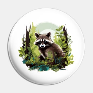 Raccoony Cuteness Pin