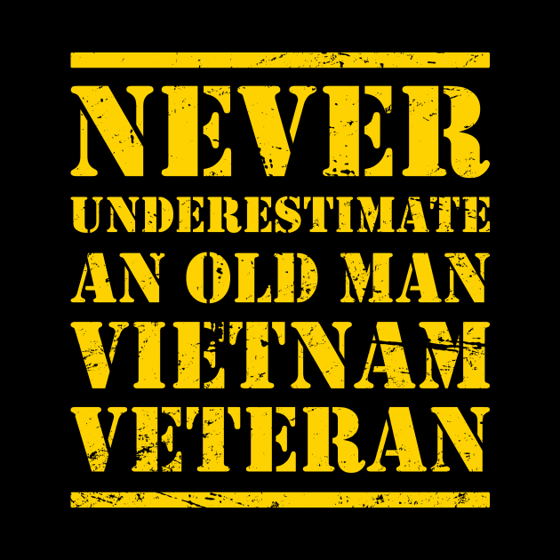 Old Man Vietnam Veteran by MeatMan