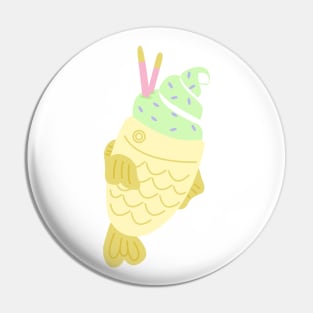 Taiyaki Ice Cream Pin