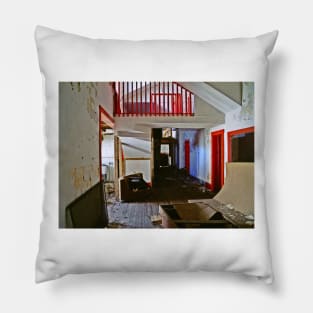 Lay Down With Me Red History Pillow