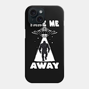 Bigfoot And UFO Phone Case