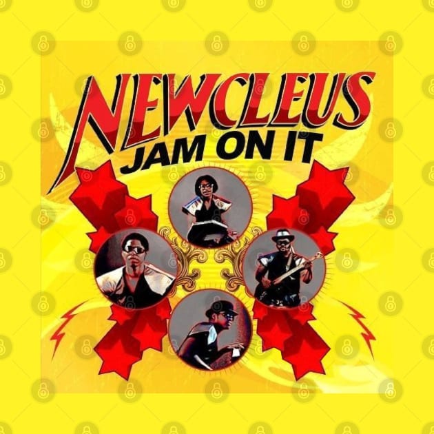 Newcleus - Jam On It - Stars by Barn Shirt USA