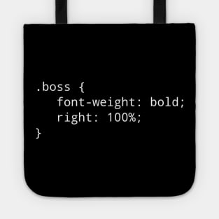 Boss CSS Tote