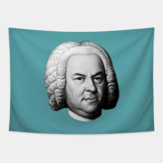 Johann Sebastian Bach Tapestry by TheMusicophile