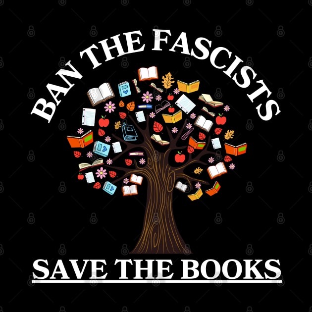 ban the fascists save the books by vaporgraphic