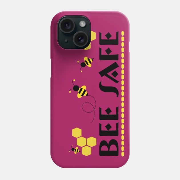 Be Safe Phone Case by Sky light