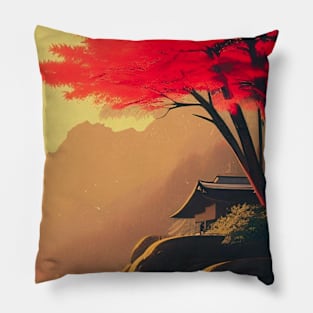 Seclusion of Sunset Pillow