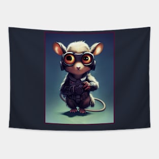 Mouse with gadgets Tapestry