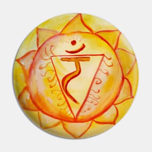 Manipura Chakra Pin