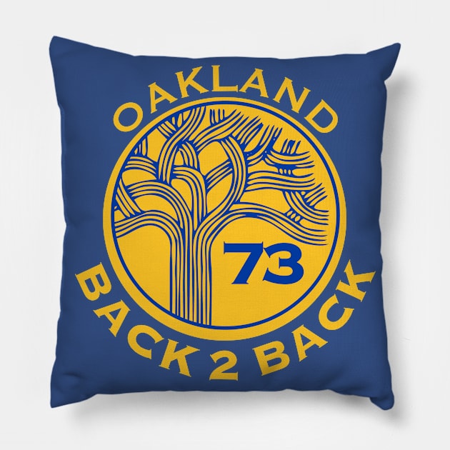 Oakland B2B Pillow by mikelcal