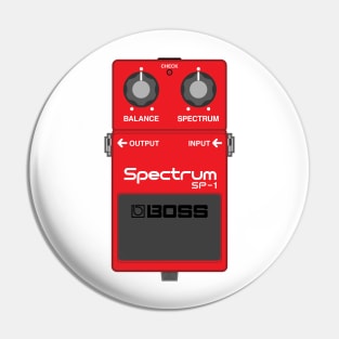 Boss SP-1 Spectrum Guitar Effect Pedal Pin