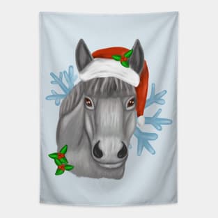Christmas donkey Tapestry