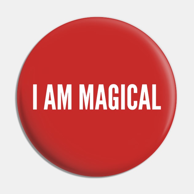 I AM MAGICAL | Black Power | African American Pin by UrbanLifeApparel