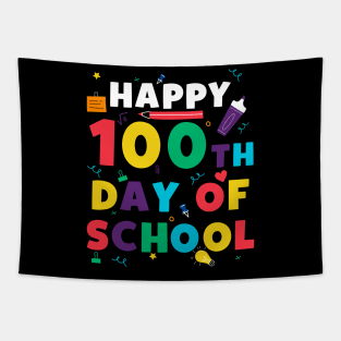 100 Days of School Tapestry