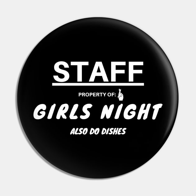 Girls night T-Shirt for guys on girls night out Pin by MerchCorner