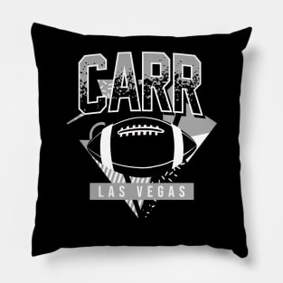 Vintage Las Vegas Football Carr Pillow