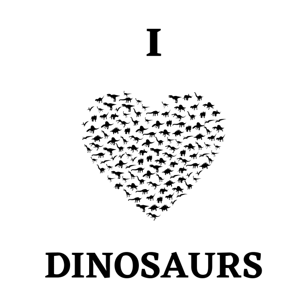 I love dinosaurs by Fayn