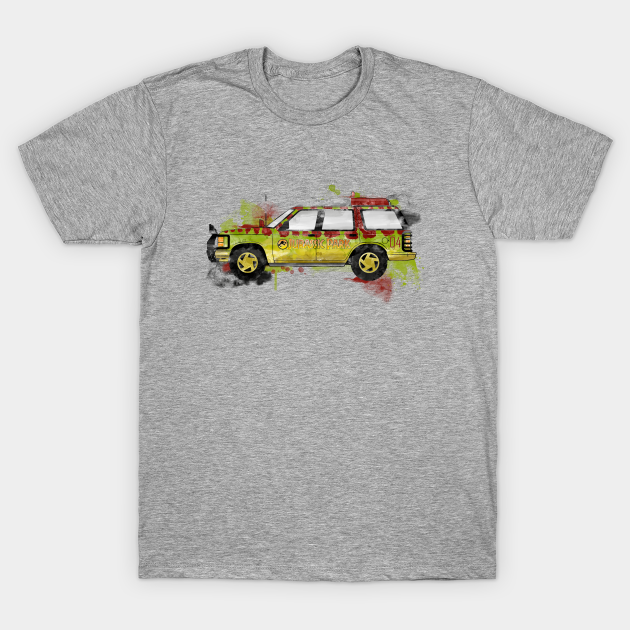 Discover Jurassic Park Explorer Car - Jurassic World - T-Shirt