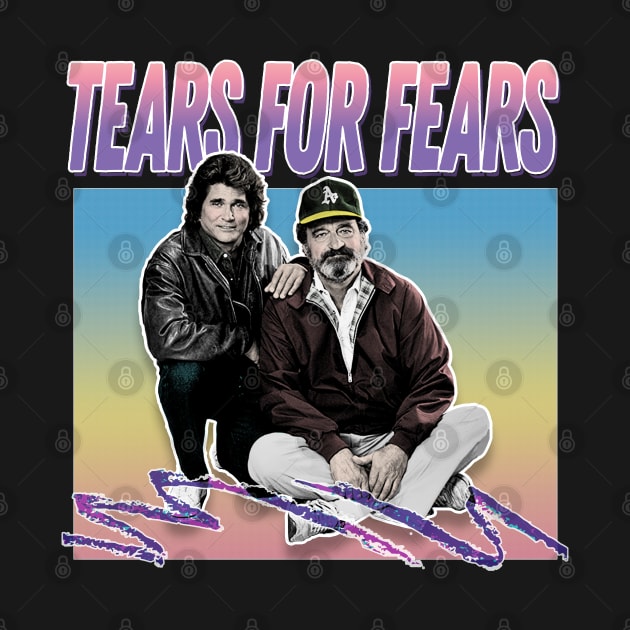 Tears For Fears / 80s Aesthetic Meme Parody Design by DankFutura