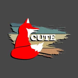 Cute Red Fox T-Shirt