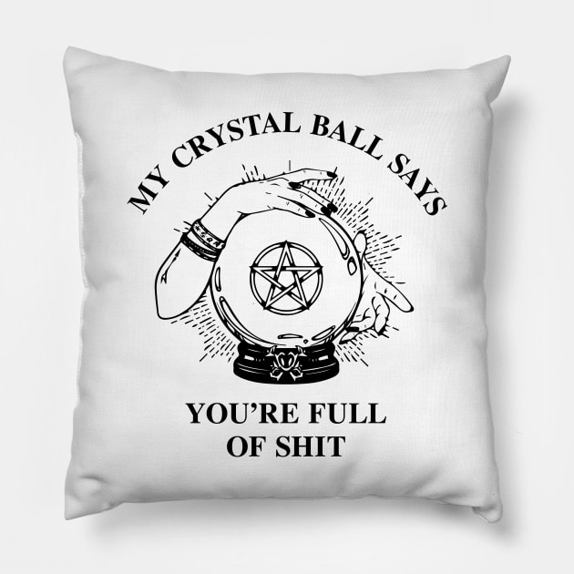 Crystal Ball Pillow by sunima