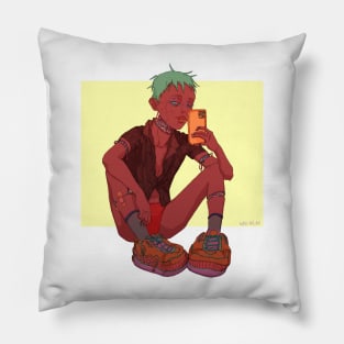 BODYHORRORGIRL Pillow