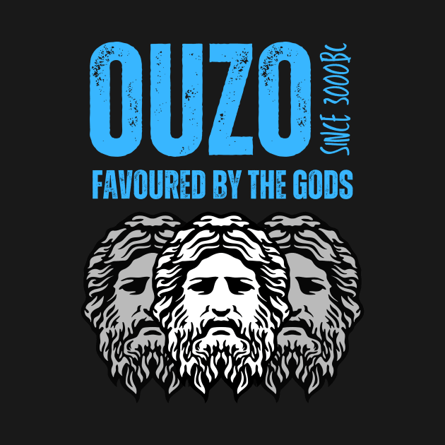 Ouzo, the drink of the gods by KreativPix